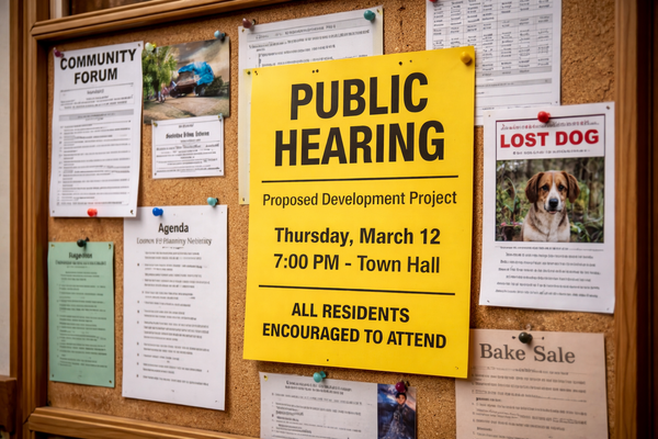 Northwest Corner Man calls for more community input